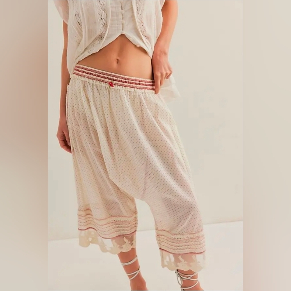 Free People Endless Afternoon Bloomers In Cream - Picture 8 of 9